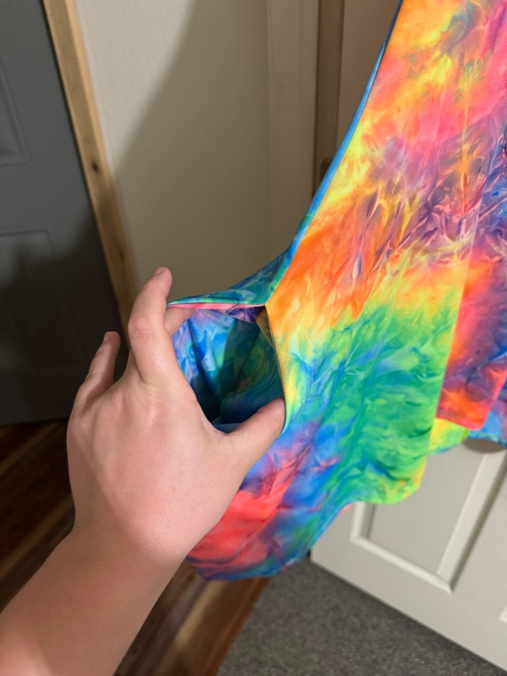 Zadie B’s Tie-Dye Ruffle Sleeve shirt - Picture 3 of 4